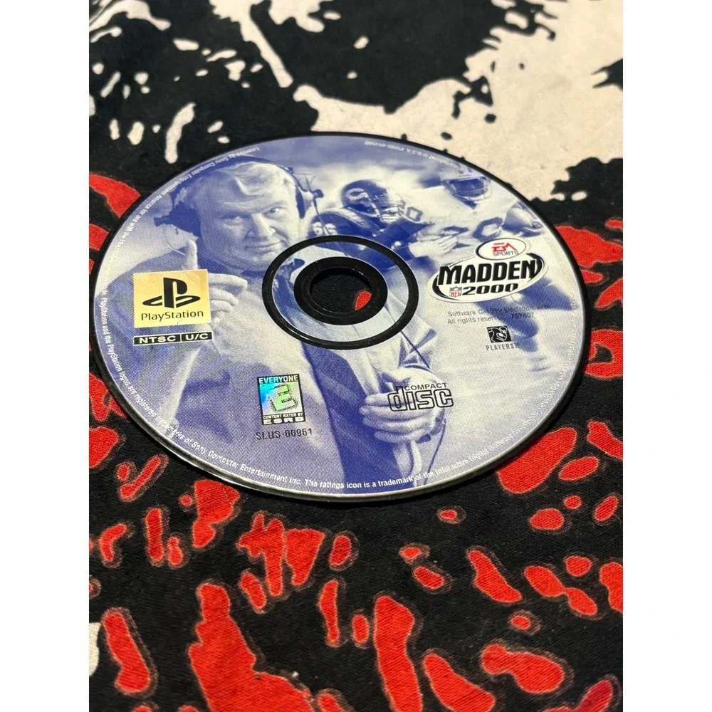 Madden NFL 2000 Sony PlayStation 1 PS1 Disc Only SLUS-00961 Authentic Retro Game